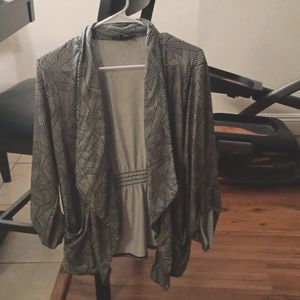 Black and white jacket